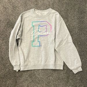 Light gray crewneck